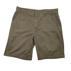 The North Face Mens Chino Shorts Green Cotton Size 40 Long Style AU8W